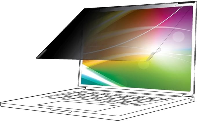 Famanu – Frameloos display privacyfilter - 13 inch - inkijkbescherming - antireflecterend
