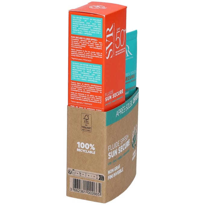 SVR Sleeve Sun Secure Fluide SPF50+Aftersun 50ml Gratis