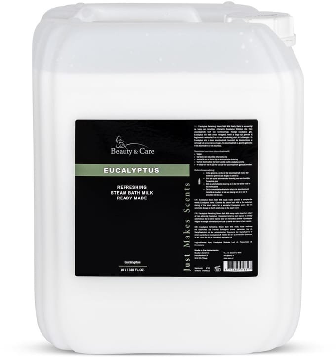 Eucalyptus stoombadmelk ready made - Beauty & Care - 10 L. new