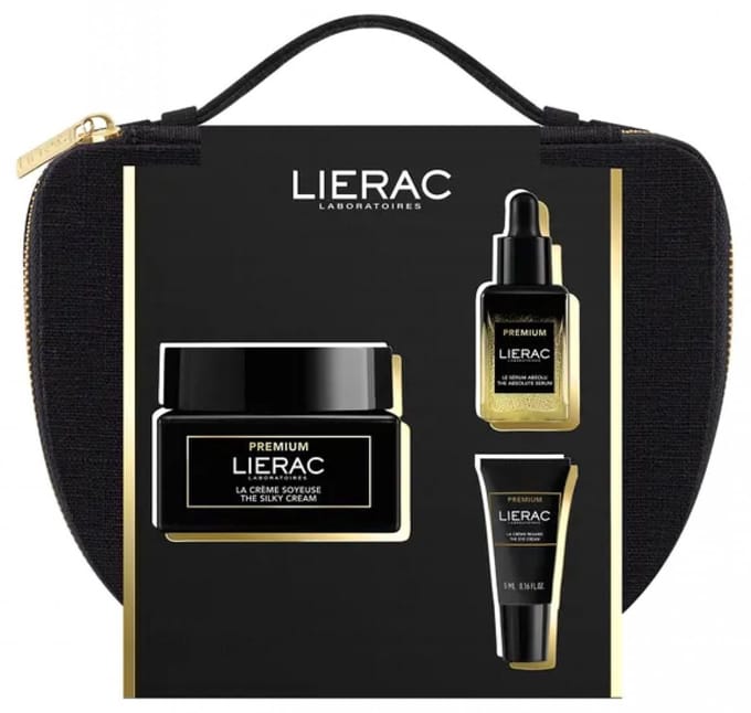 Lierac Premium Zijdezachte Crème 50 ml + Absolute Anti-Ageing Routine Vanity Gratis