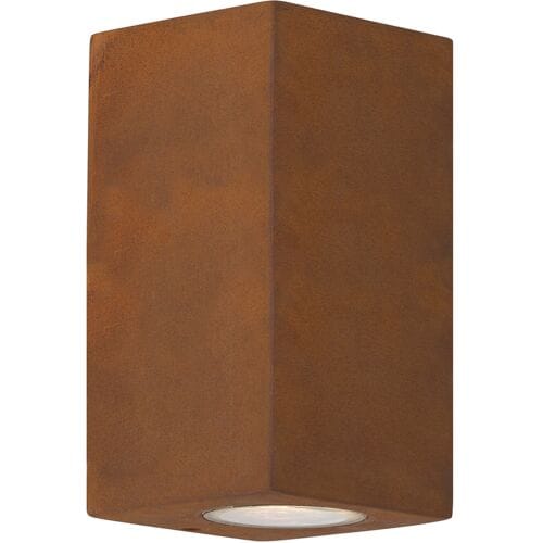 KS Verlichting Big Levi Up en Down Muurlamp Corten