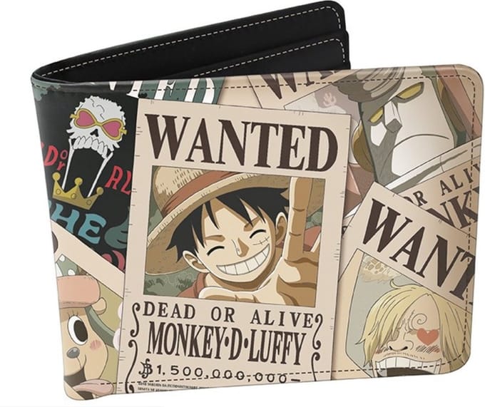 One Piece portemonnee "Wanted"
