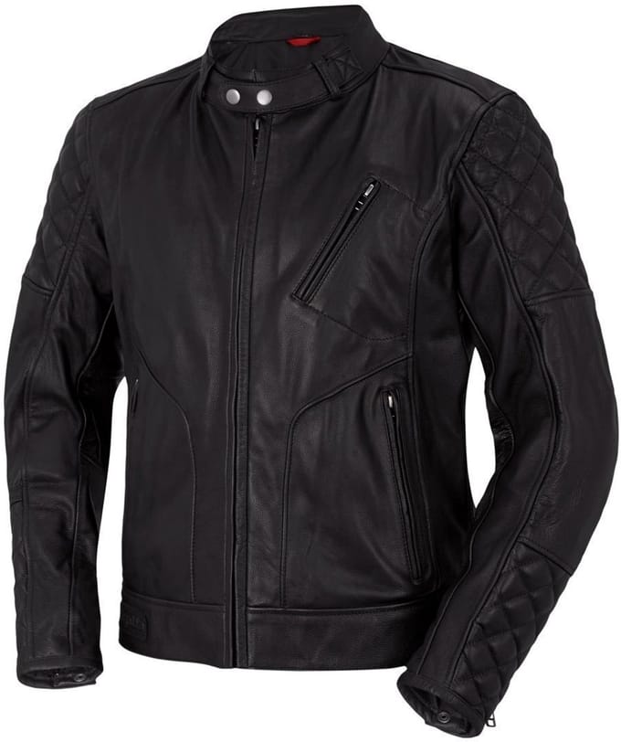 Bogotto Chicago Retro Zwart Leren Motorjas - Jas