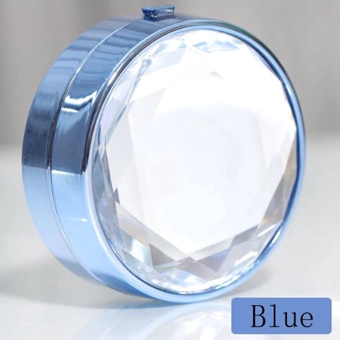 Diamond lenzendoosje | inclusief alle nodige applicators | Blauw