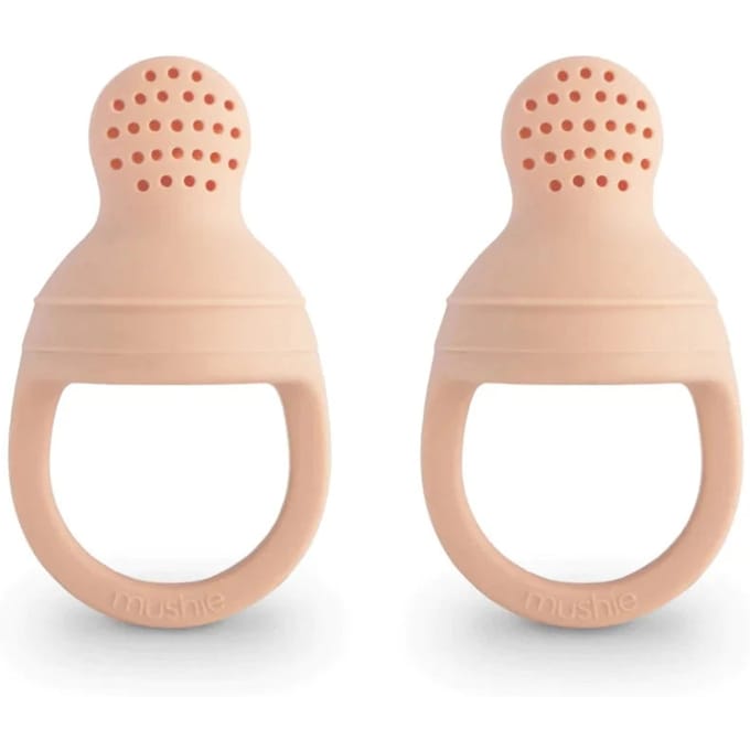 Mushie Fruitspeen - Blush - 2 Stuks
