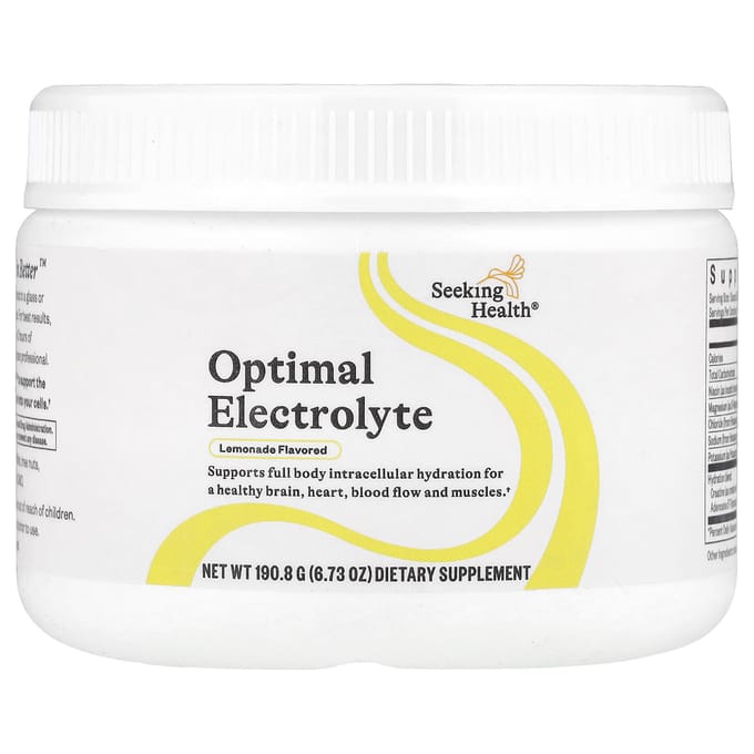Seeking Health, Optimal Electrolite, Limonade, 6,73 oz (190.8 g)