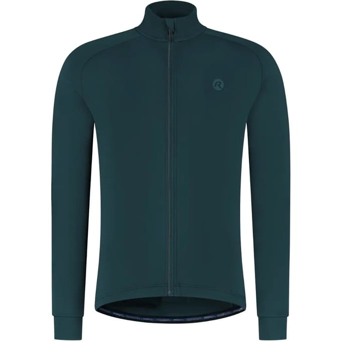 Rogelli Essential II Heren Fietsshirt - Lange Mouw - Blauw