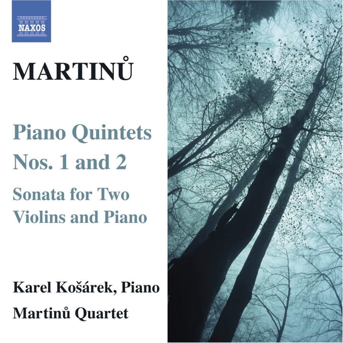 Karel Kosárek, Martinu Quartet - Martinů: Piano Quintets Nos. 1 & 2 (CD)
