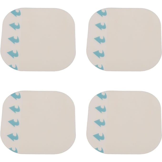 4 stuks Hydrocolloïde verbandpads Zelfklevende, knipbare littekenbedekkingspleisters voor tatoeagewonden Dun gray