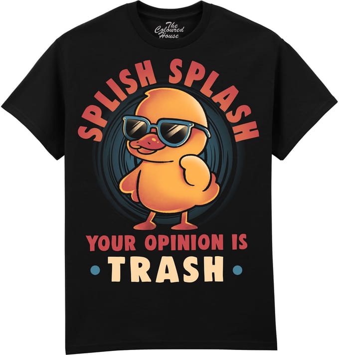 Your Opinion Is Trash The Coloured House T-shirt S