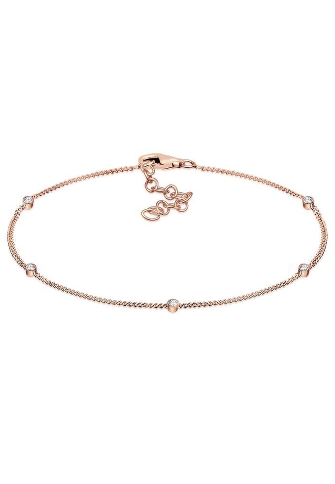Elli - Armband - Dames Basis Modern met kristallen in 925 sterling zilver - Dames