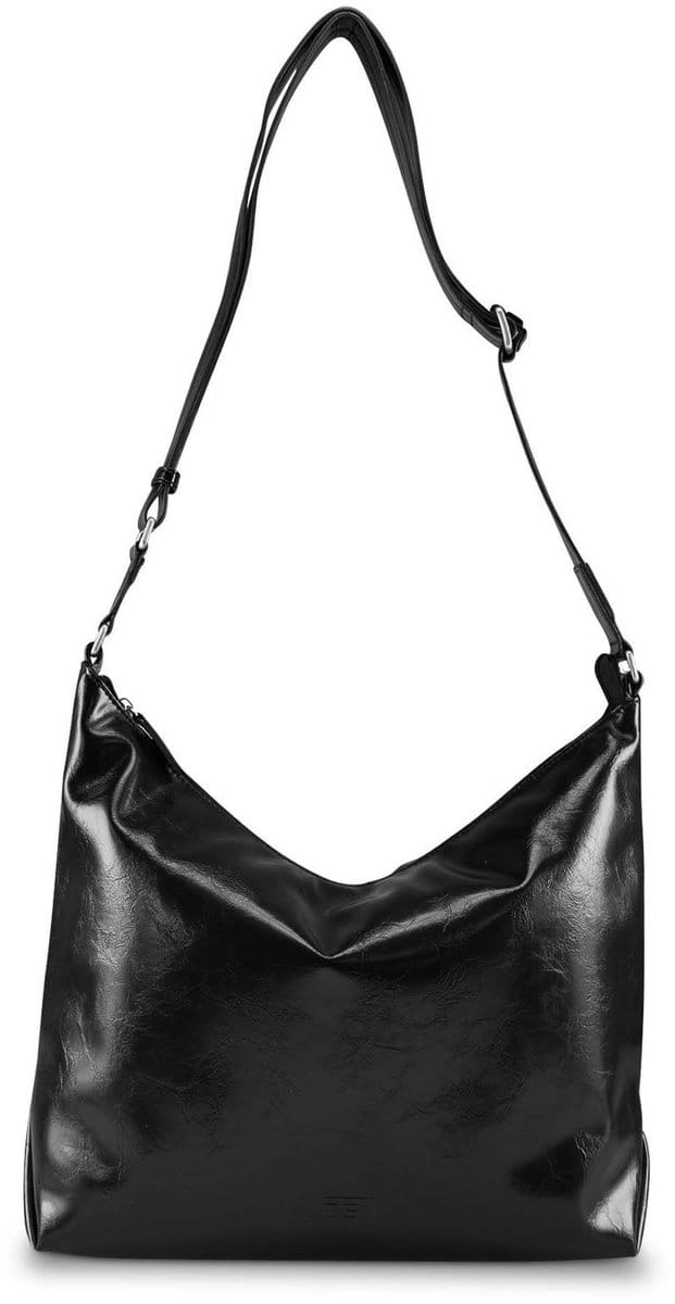 JOST Schoudertas Kiruna Hobo Bag Black Zwart