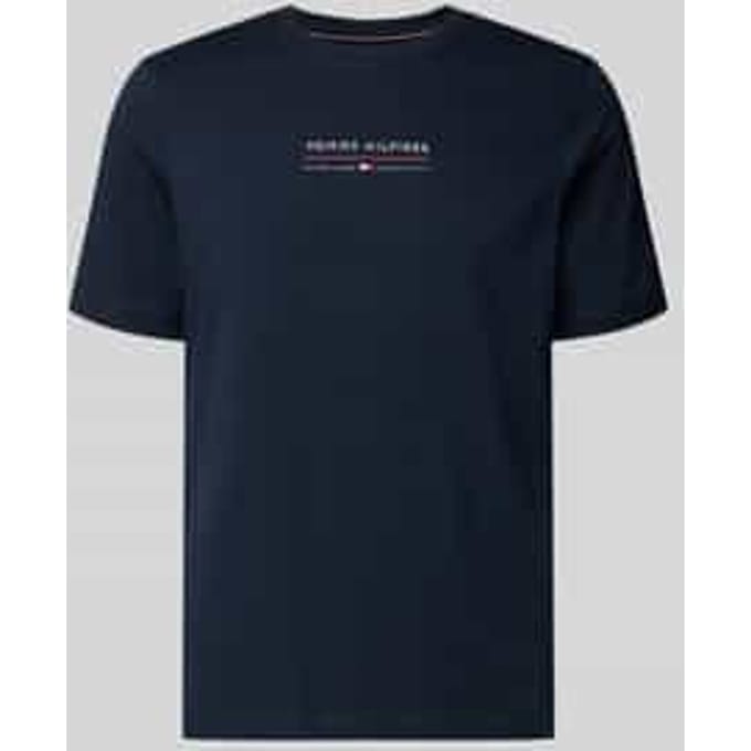 Tommy Hilfiger T-shirt Logo Jersey Crew Neck Desert Sky  XL