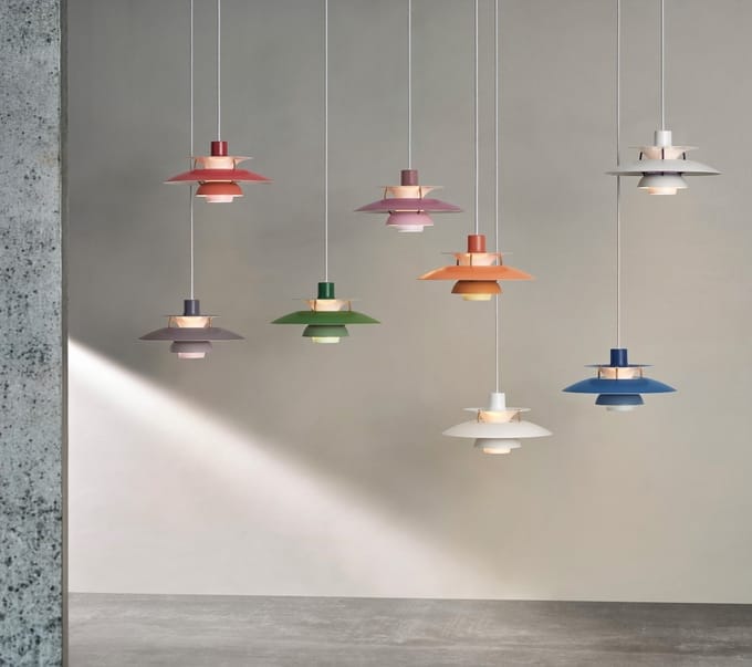 Louis Poulsen - PH 5 Mini Hanglamp - oranje