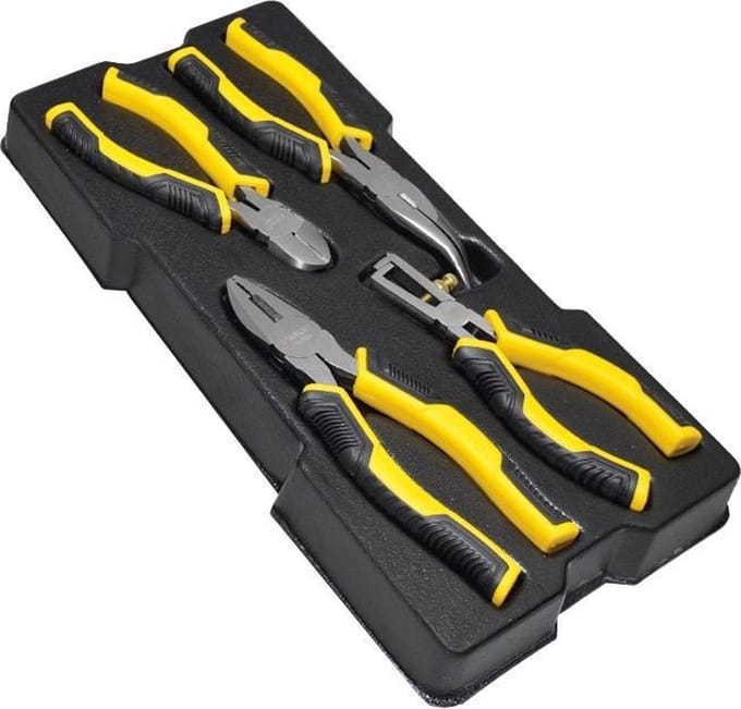 Stanley STMT1-74179 4-delige Tangenset Dynagrip in transmodule