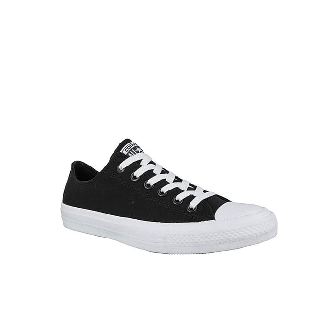Converse Chuck Taylor II Dames Zwarte Plimsolls