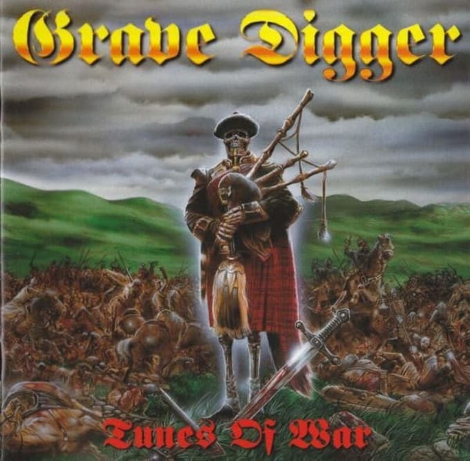 Grave Digger LP - Tunes of war - voor Geen - standaard