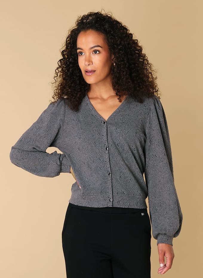 IVY BEAU Rudy - Grey Melange - maat 42