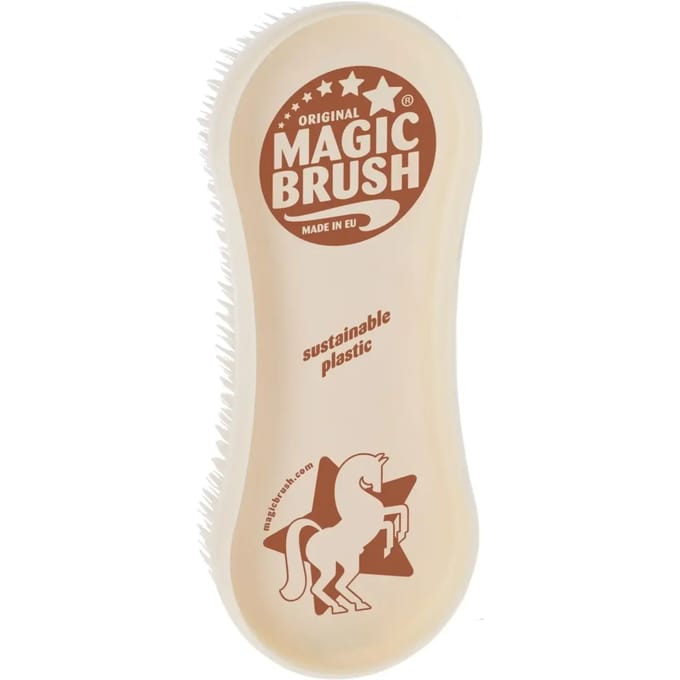 Gerecyclede paardenborstel MagicBrush