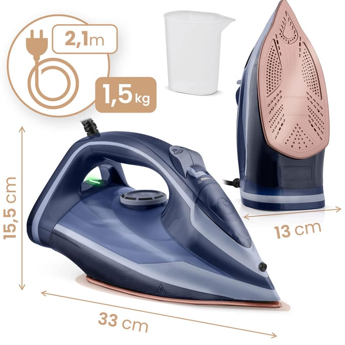 Stoomstrijkijzer 3000W Berdsen BD-330 keramische coating verticaal strijken