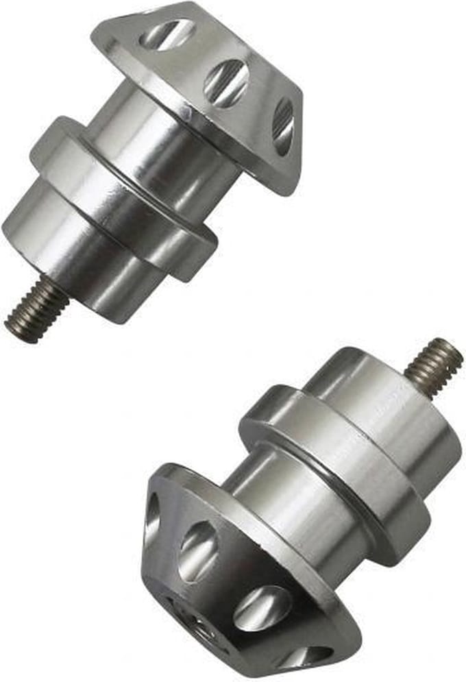Paire de diabolos de bras oscillant AVOC argent M6 Pas 1.00 Neuf pour moto