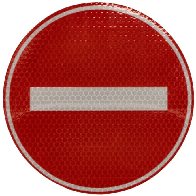 Waarschuwings-/informatiesticker CARGOPARTS CARGO-T045