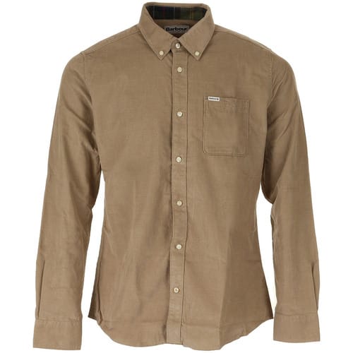 Overhemd Lange Mouw Barbour Ramsey Tailored Cord Shirt