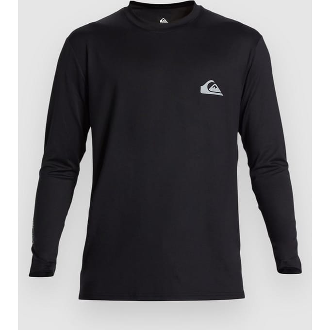 Quiksilver Everyday Surf Rash Guard Met Lange Mouwen Zwart S Man
