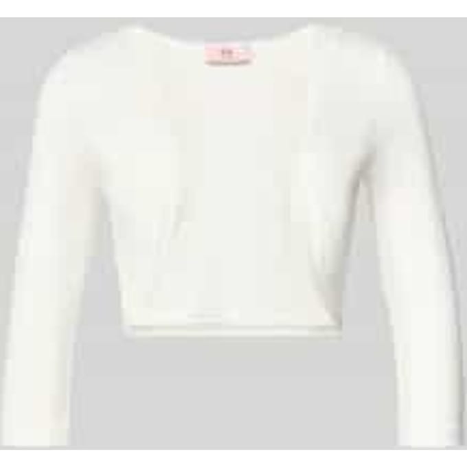 Bolero van viscosemix met 3/4-mouw