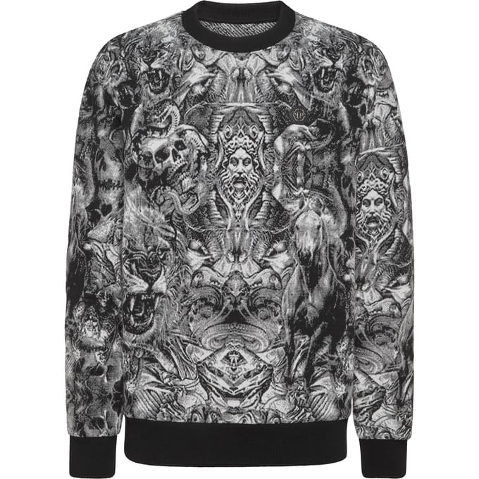 Pullover Ronde Hals Tattoo