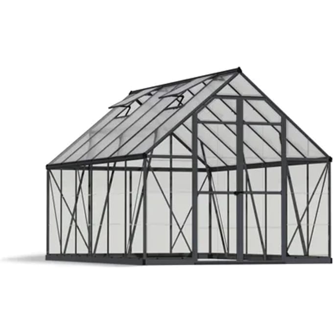 Canopia Tuinkas Balance 8x12 - Hybride - Grijs - 244x367x229 Cm