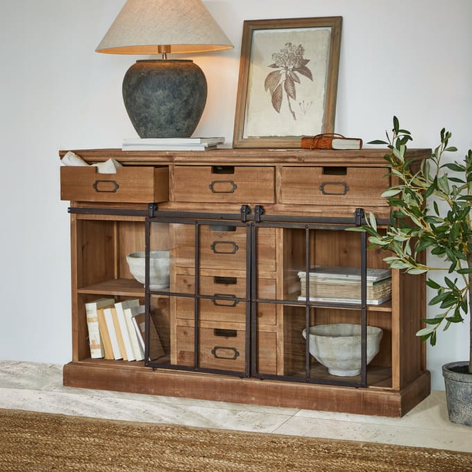 LOBERON Sideboard Finegand bruin