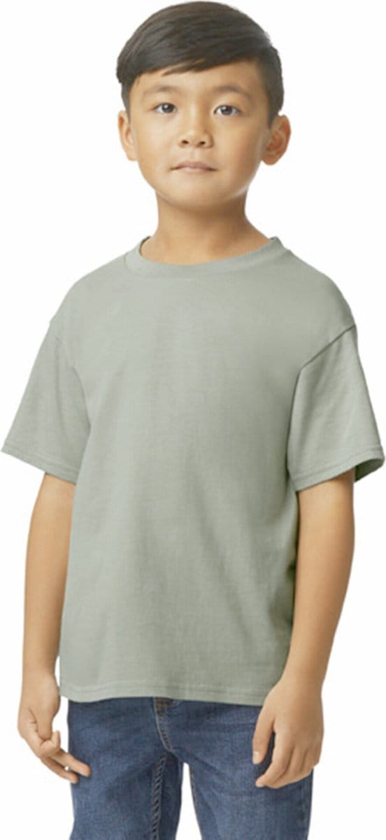 Gildan - Softstyle® Midweight Youth T-Shirt - Sage - L (140/152)