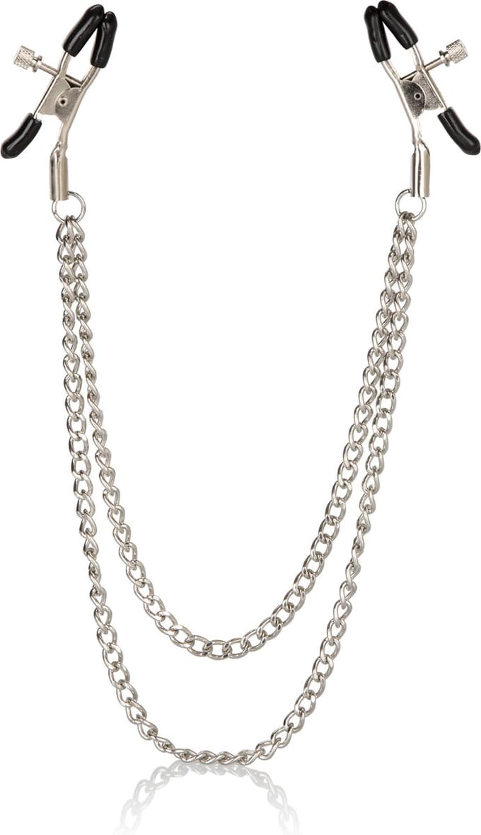 CalExotics - Tiered Nipple Clamps - Bondage / SM Nipple clamps Metaal