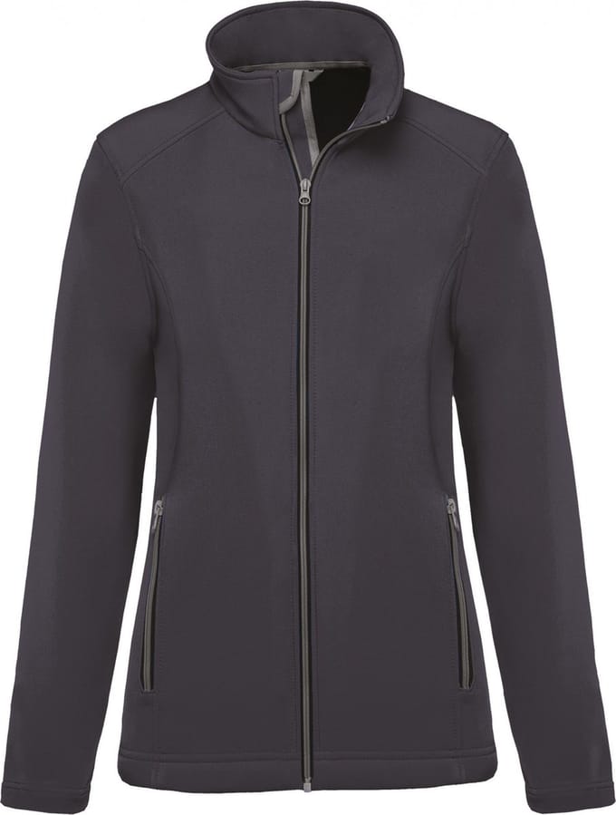 Kariban 2-laagse damessoftshelljas K425 - Titanium - XS
