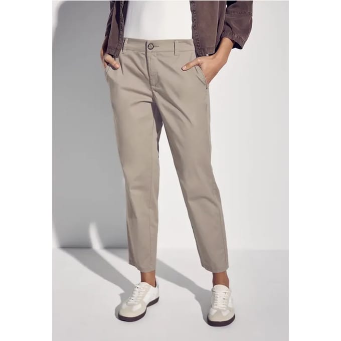 Zachte keperstof chino