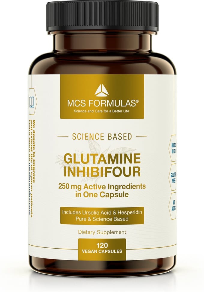 Glutamine Inhibifour, 120 Capsules