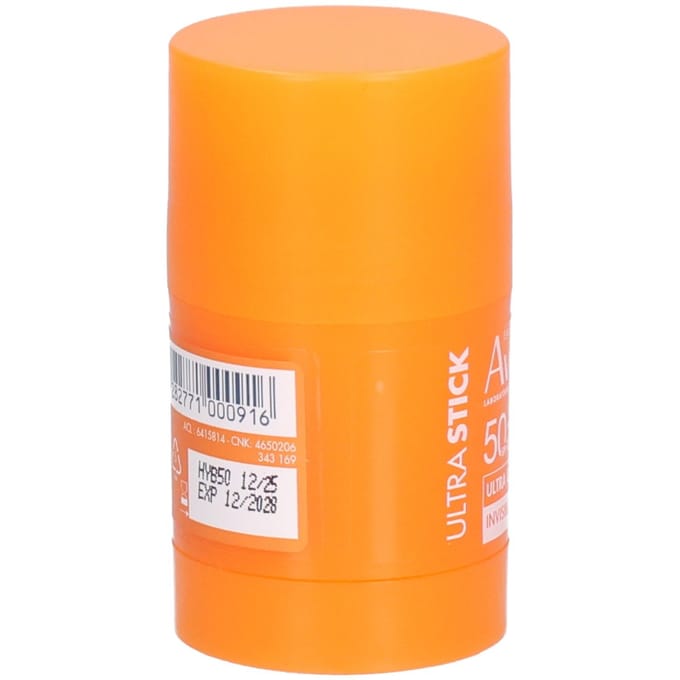 Avène Zon Ultra Stick Onzichtbare Stick Meeneemformaat Gezicht En Lichaam SPF50 45 Gr