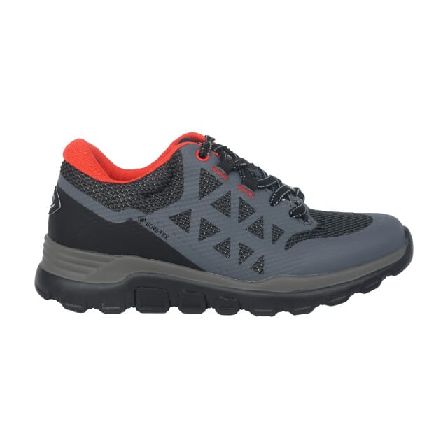 Gabor rollingsoft sensitive 96.989.49 - dames rollende wandelsneaker - Grijs - waterdicht - maat 37 (EU) 4 (UK)