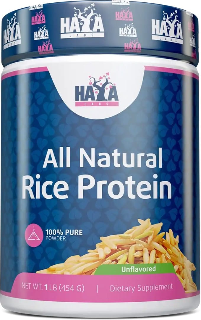 Rice Protein All Natural - 454 g - Naturel