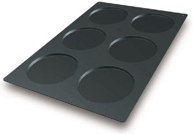 Silikomart Professional - Sq012 Disc - professionale bakmat - 60 x 40 cm