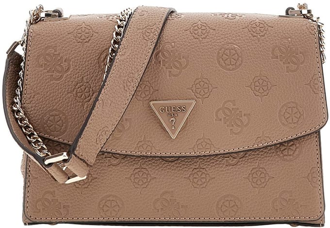Guess Medium Crossbodytas / Schoudertas Dames - Cresida ll - Taupe