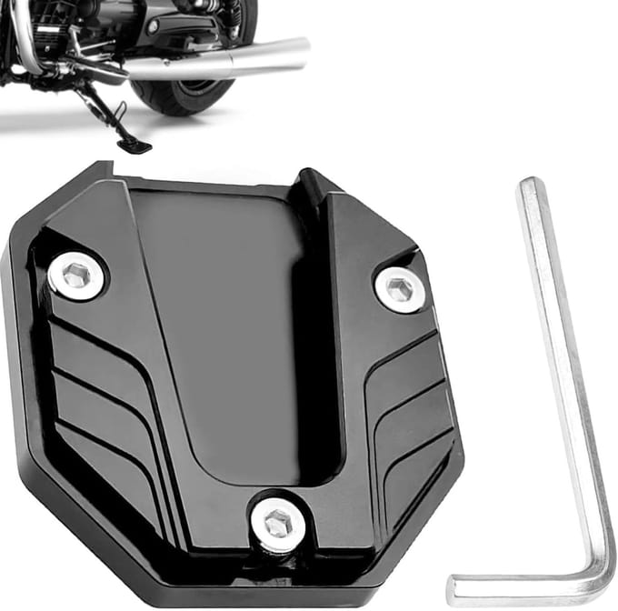 Motorfiets standaard onderlegger - CNC aluminium steun voor betere stabiliteit
