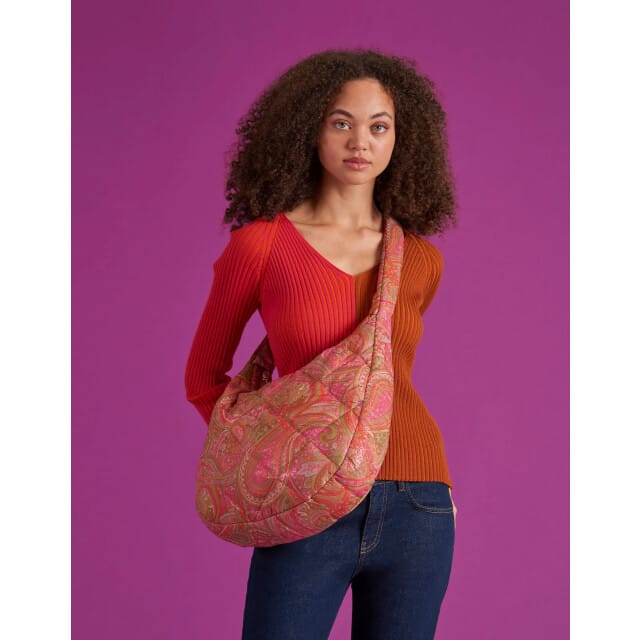 Oilily Lolas - Schoudertas - Dames - Ritssluiting - Waterafstotend - Roze - One size
