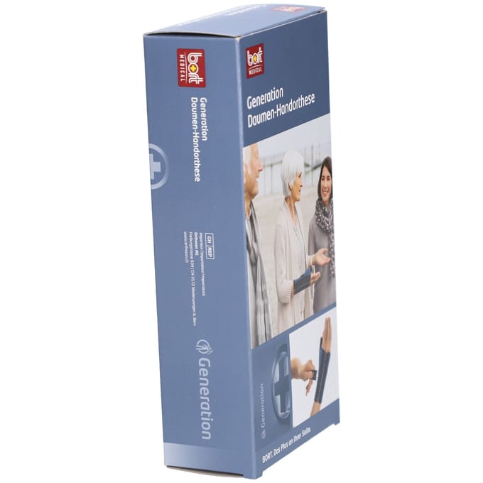 BORT Generation duim handorthese S rechts blauw 1 Spalken