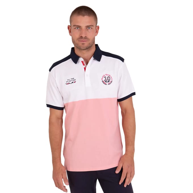 Tweekleurig poloshirt Camberabero