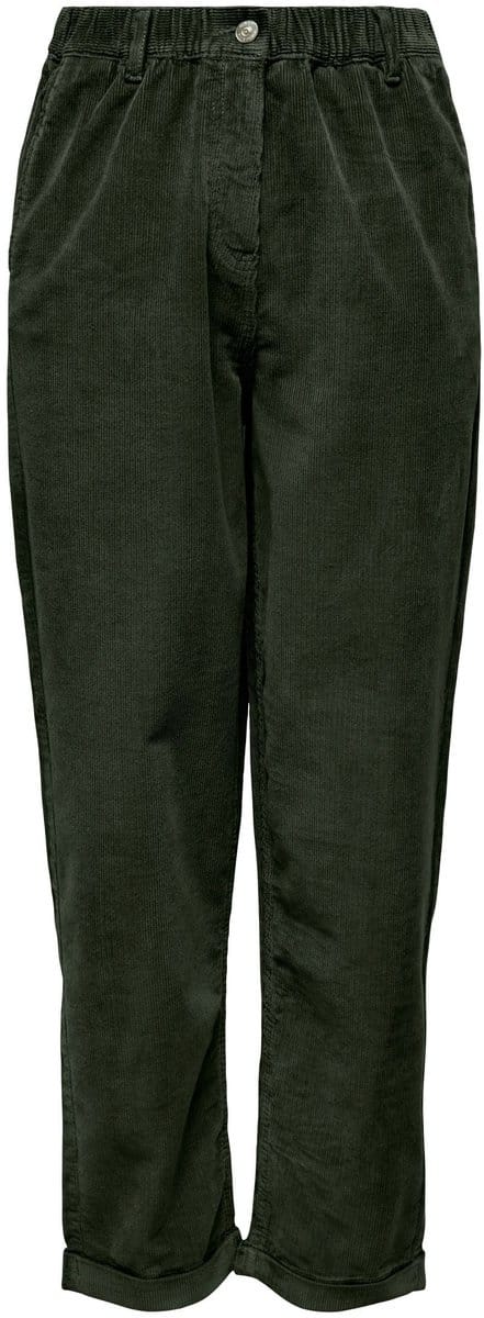 ONLY - ONLFLORA MW ELA CORD CARROT PANT PNT - Dames - Leggings