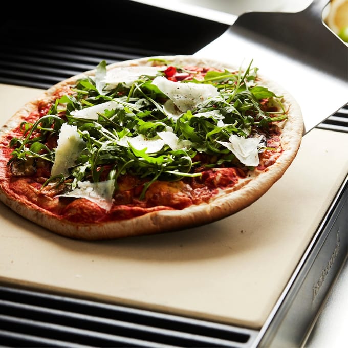 Barbecook BBQ Pizzaplaat - Pizzasteen - Voor Barbecue - Rechthoekig - 43 x 35 cm