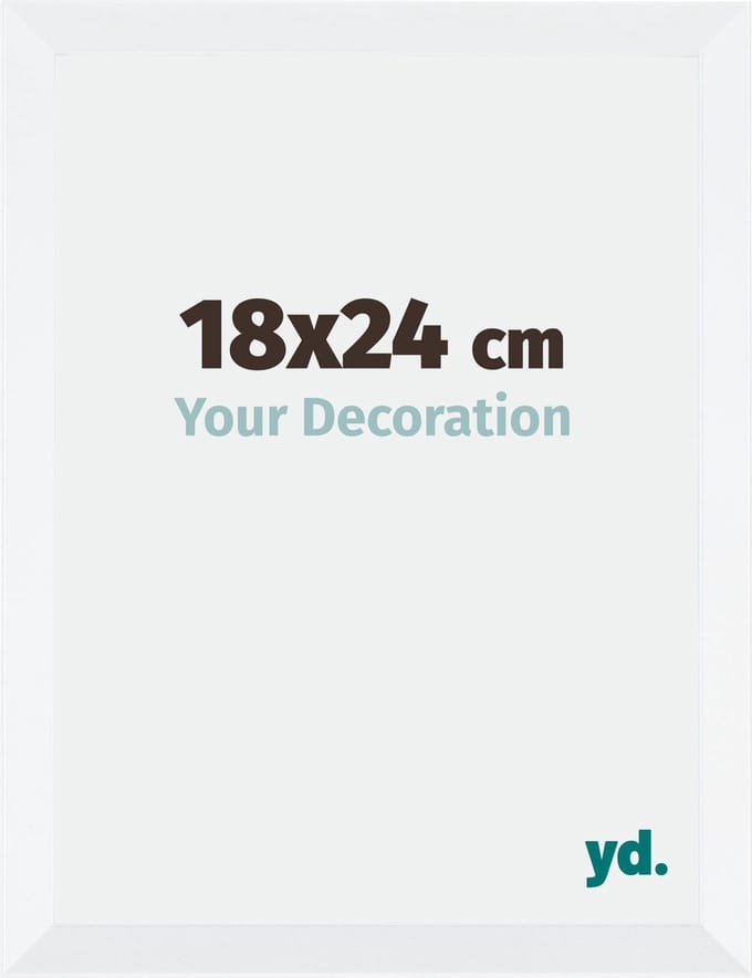 Your Decoration - Fotolijst 18x24 cm - MDF - Wit Mat - Catania
