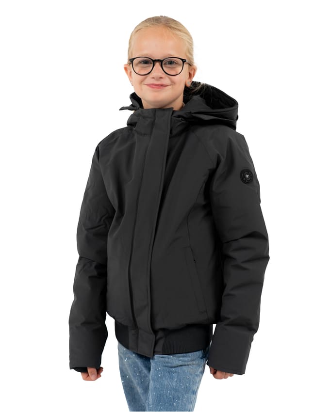 Bomber Jas Kinderen Gun Metal 12
